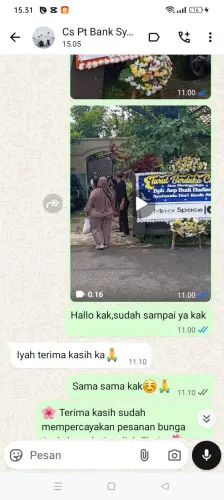 Testimonial Papan Bunga kawasan industri konawe